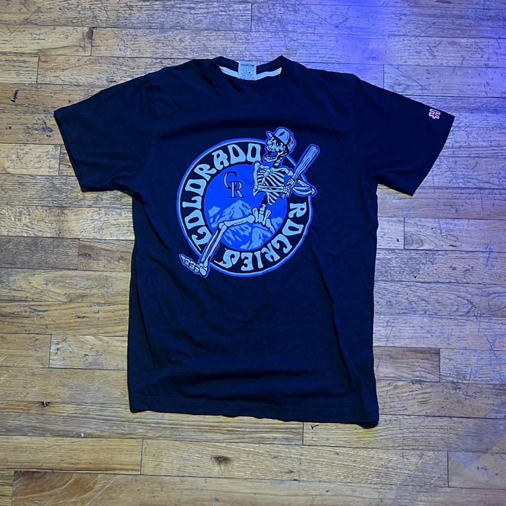 Colorado Rockies Vintage Sports Shirt - Picture 1 of 2